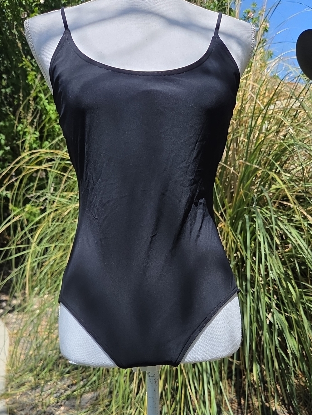 Calvin Klein Black Scoop One-Piece Swimsuit